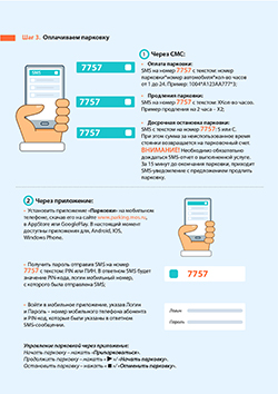 Как оплатить парковку картой